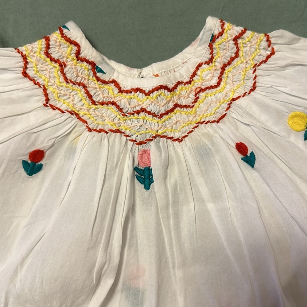NWT Stella McCartney baby girl Dreamy Flowers Top & Bloomers Set size 6 months - Picture 5 of 10
